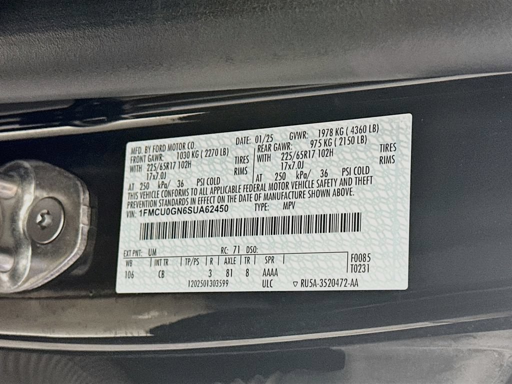 Used 2025 Ford Escape Active FWD image 36