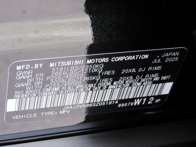 New 2025 Mitsubishi Outlander SE image 15