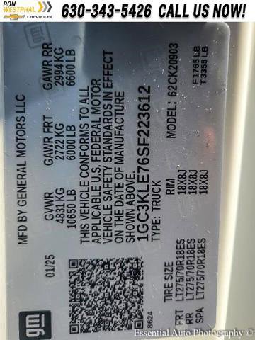 New 2025 Chevrolet Silverado 2500 W/T w/ WT Convenience Package image 19