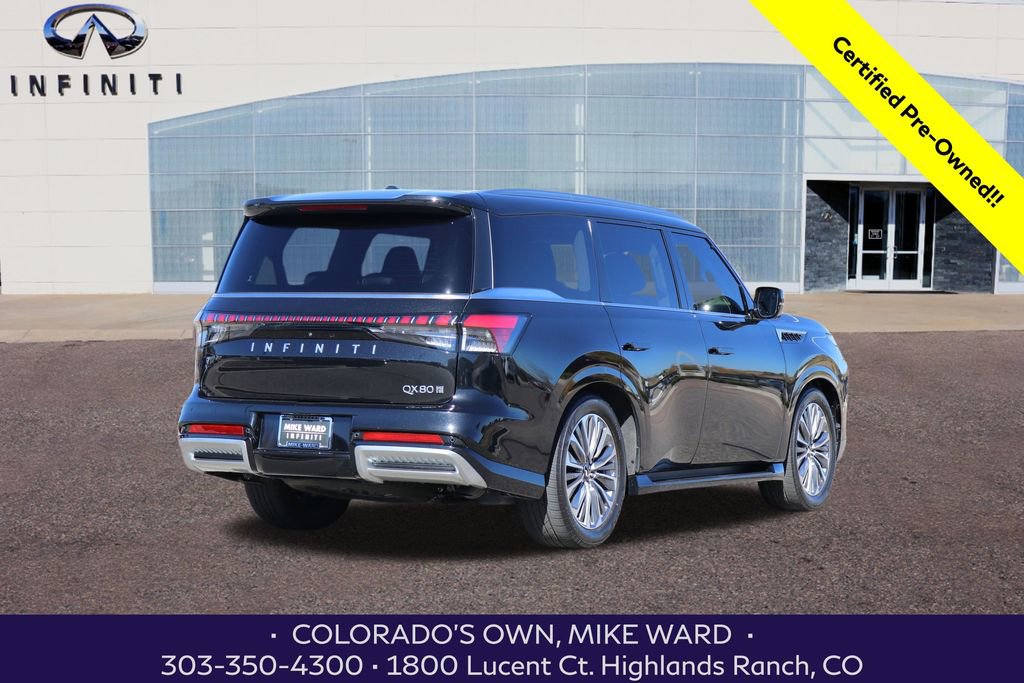 Certified 2025 INFINITI QX80 Sensory image 6