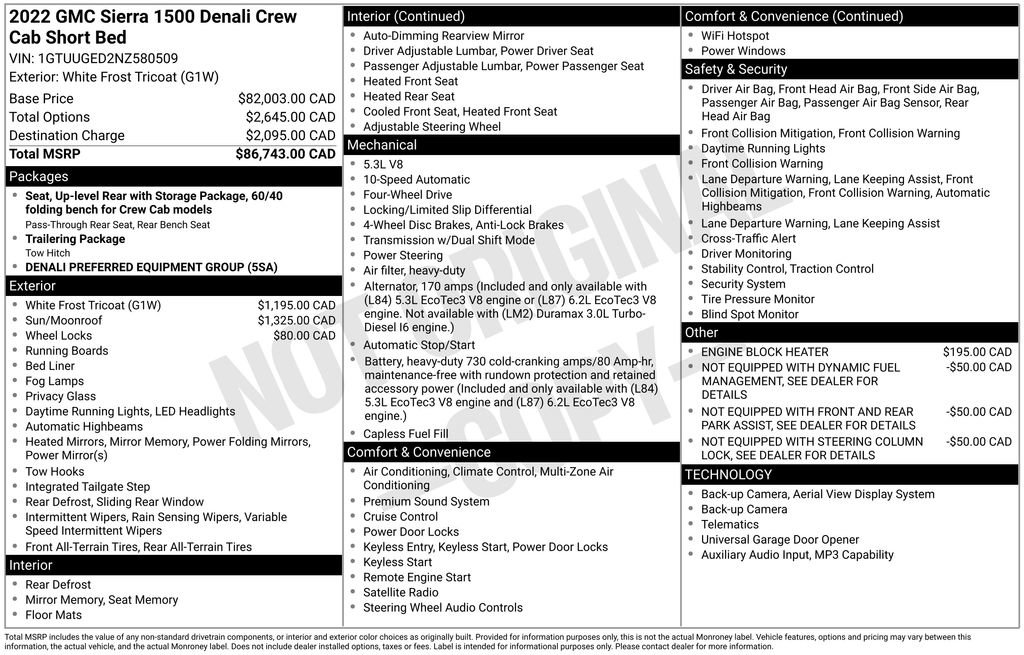 Used 2022 GMC Sierra 1500 Denali AWD/4WD image 34