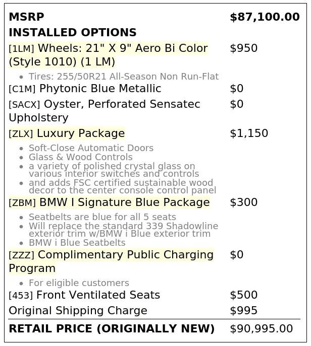Used 2024 BMW iX xDrive50 w/ Luxury Package AWD/4WD image 4