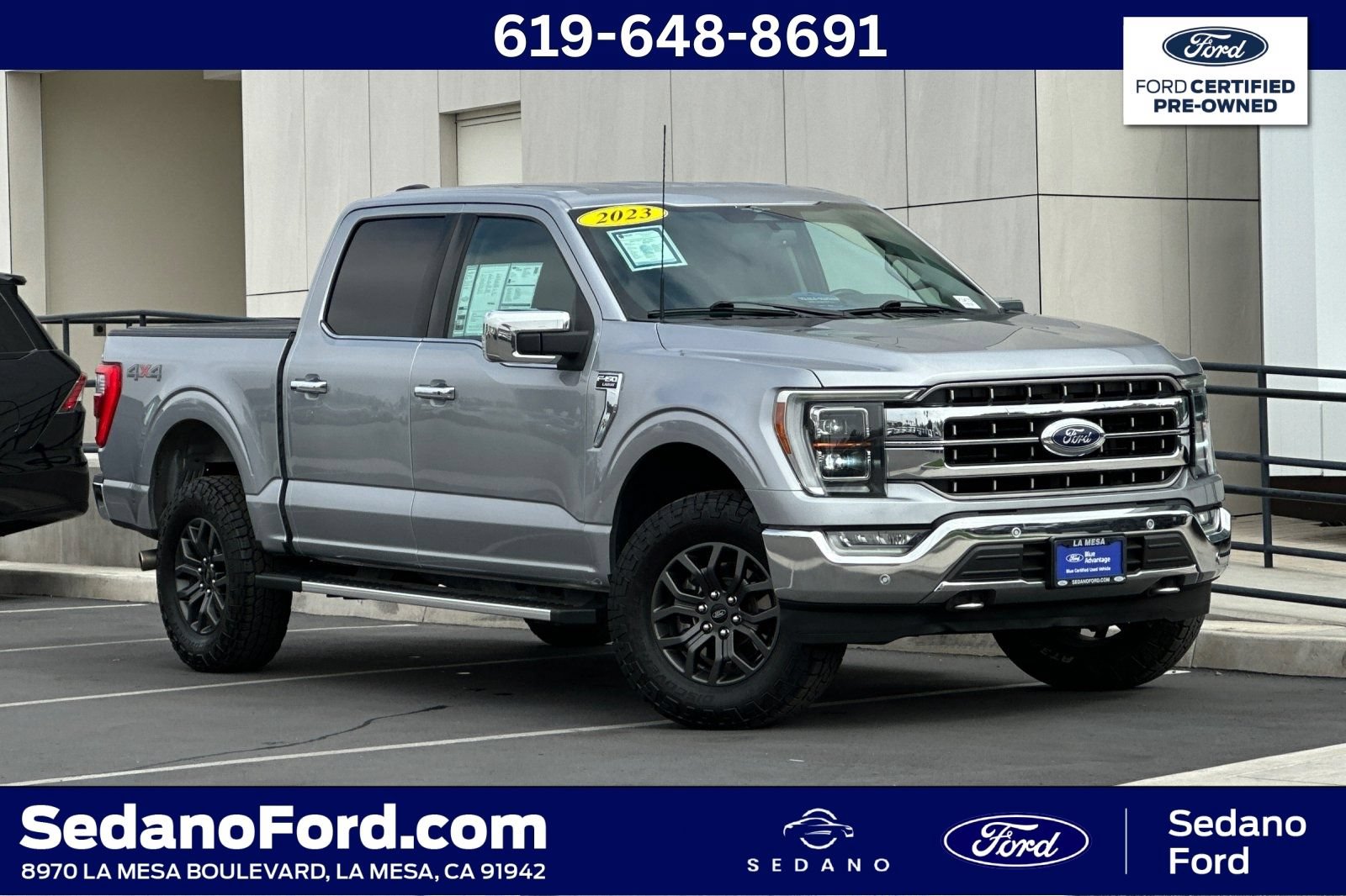 Certified 2023 Ford F150 Lariat w/ Equipment Group 502A High AWD/4WD image 1