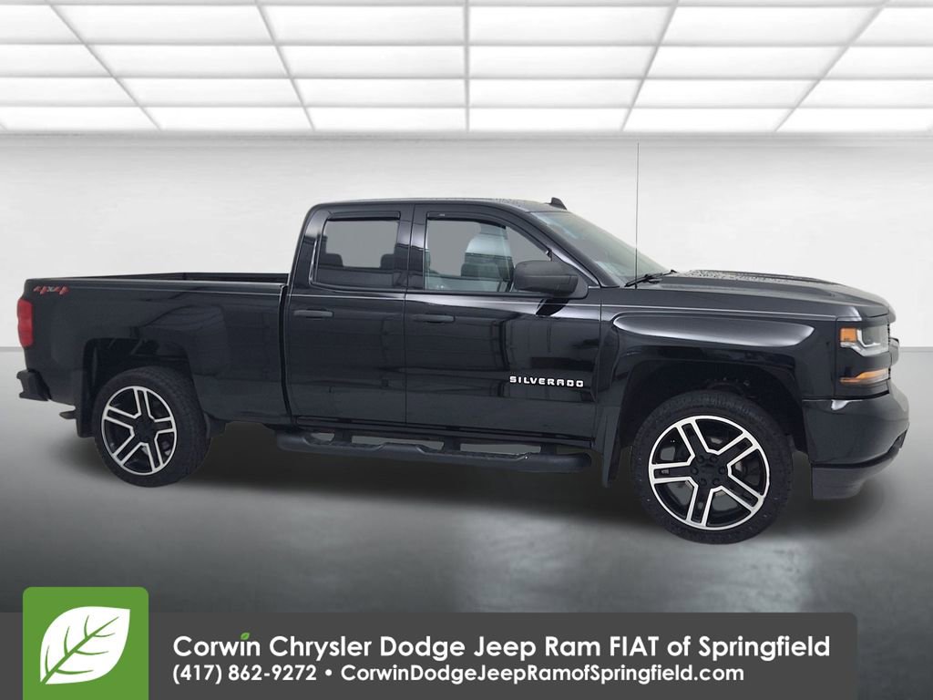 Used 2018 Chevrolet Silverado 1500 Custom w/ LPO, Black Pack