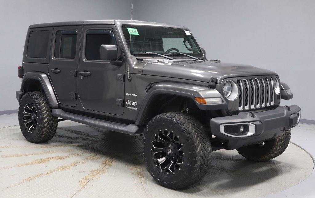 Used 2018 Jeep Wrangler Unlimited Sahara w/ Cold Weather Group image 1