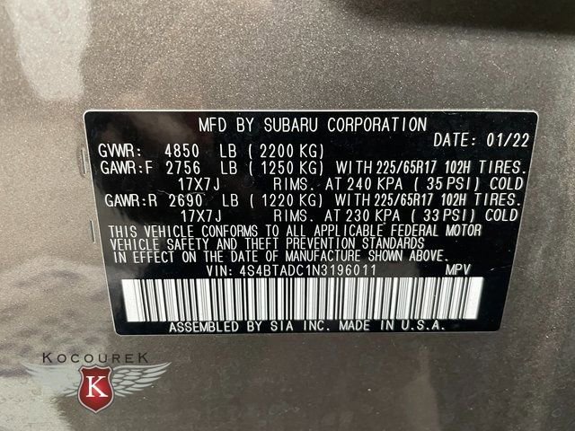 Used 2022 Subaru Outback Premium AWD/4WD image 27