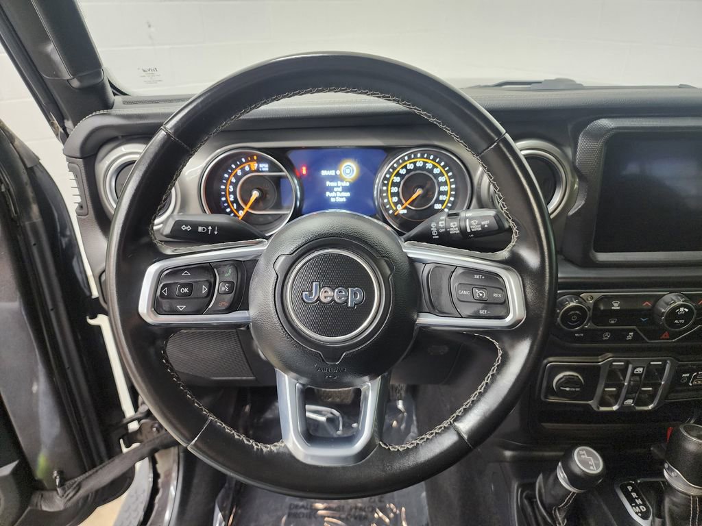 Used 2021 Jeep Wrangler Unlimited Sahara w/ Uconnect 4C Nav & Sound Group AWD/4WD image 13