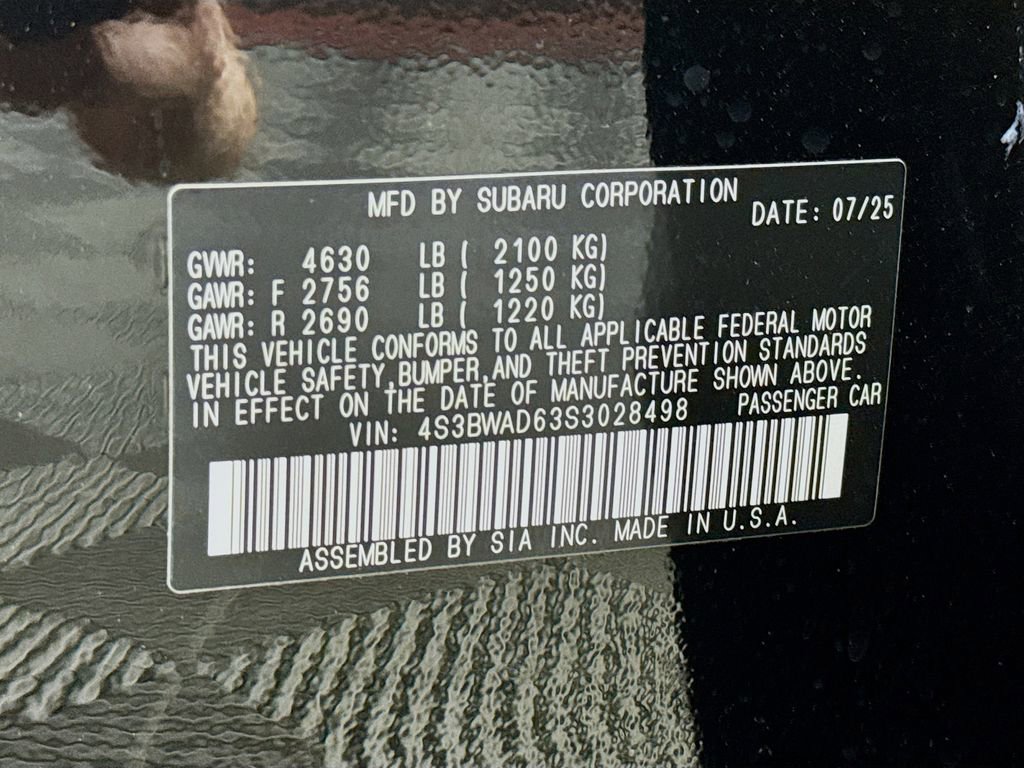 New 2025 Subaru Legacy Premium AWD/4WD image 30
