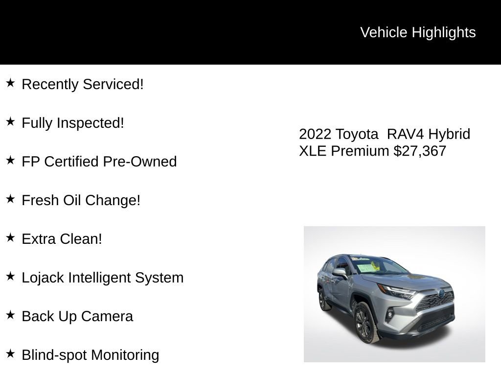 Used 2022 Toyota RAV4 XLE Premium image 2