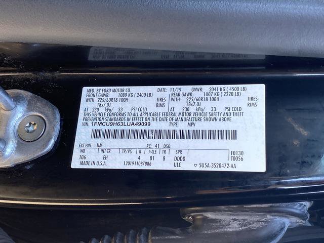 Used 2020 Ford Escape SEL image 36