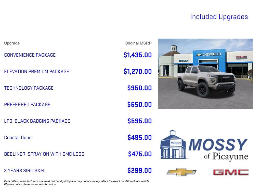 New 2026 GMC Canyon Elevation w/ Convenience Package RWD image 9