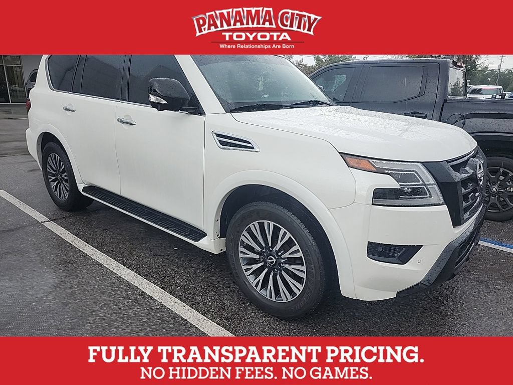 Used 2023 Nissan Armada SL w/ Midnight Edition Package RWD video 1