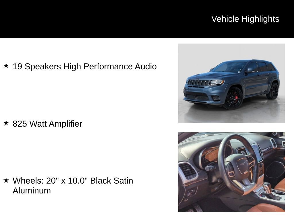 Used 2021 Jeep Grand Cherokee SRT image 21