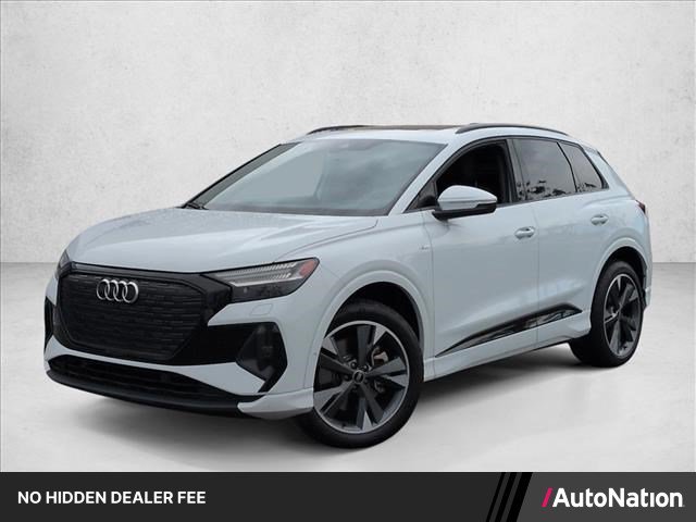 Used 2023 Audi Q4 e-tron Prestige w/ Black Optic Package AWD/4WD video 1