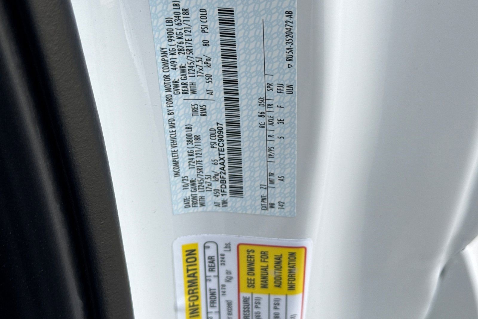 New 2026 Ford F250 XL w/ XL Chrome Package image 26