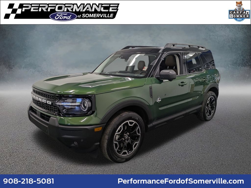 Certified 2025 Ford Bronco Sport Outer Banks w/ Outer Banks Tech Package+ AWD/4WD image 1
