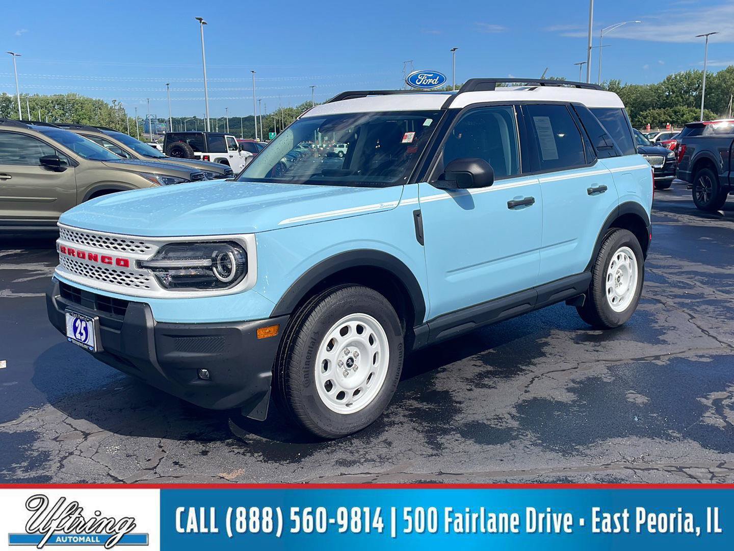 Used 2025 Ford Bronco Sport Heritage w/ Convenience Package AWD/4WD image 1