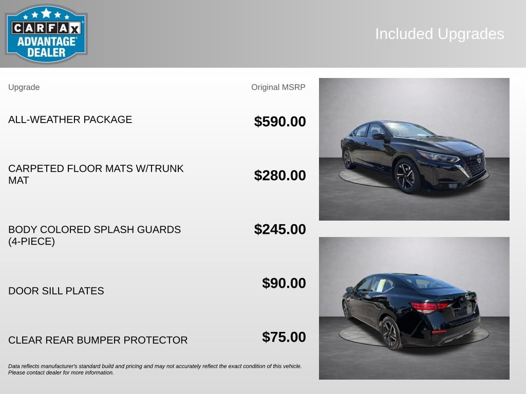 Used 2024 Nissan Sentra SV w/ All-Weather Package FWD image 5