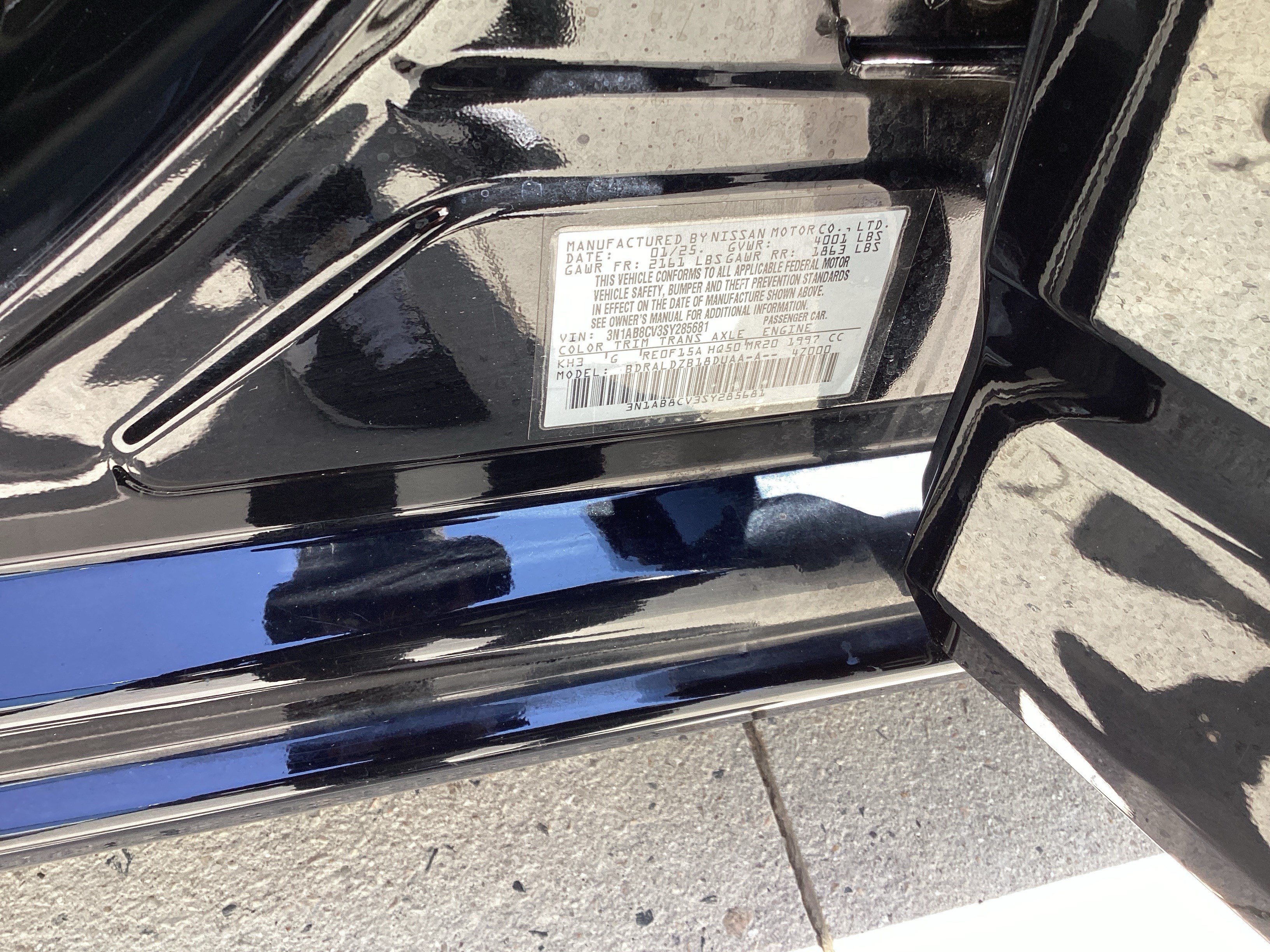 Used 2025 Nissan Sentra SV w/ All-Weather Package FWD image 38