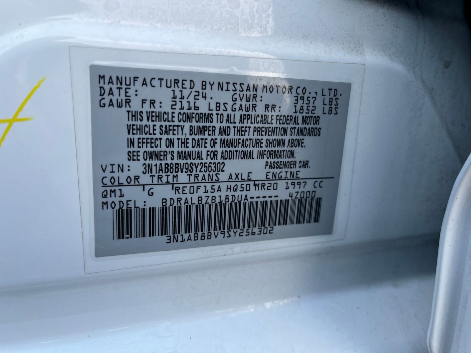 Used 2025 Nissan Sentra S FWD image 27