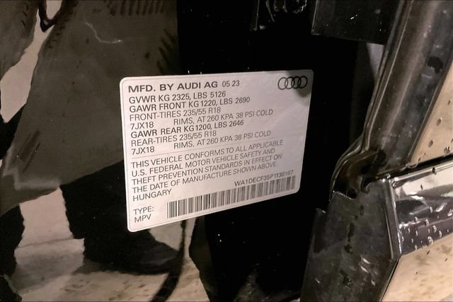 Certified 2023 Audi Q3 2.0T Premium w/ Convenience Package AWD/4WD image 35