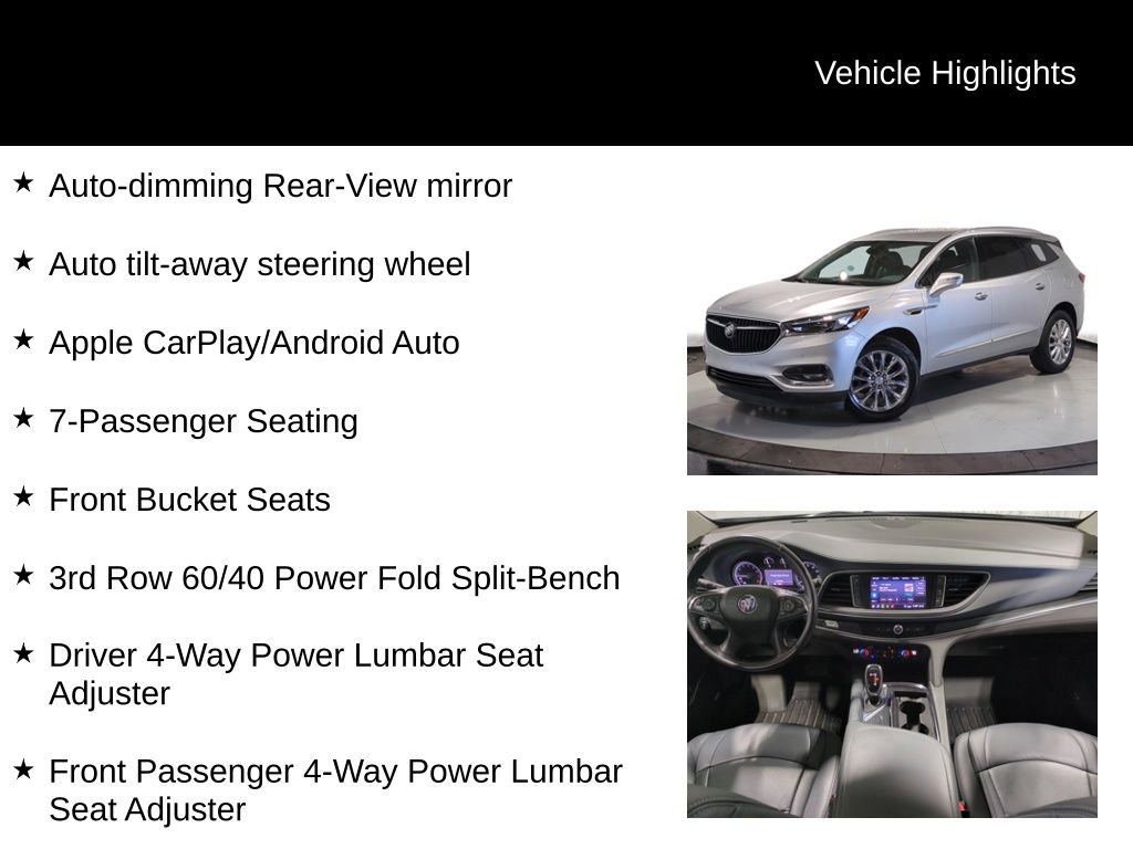 Used 2021 Buick Enclave Premium w/ Surround and Sites Package image 38