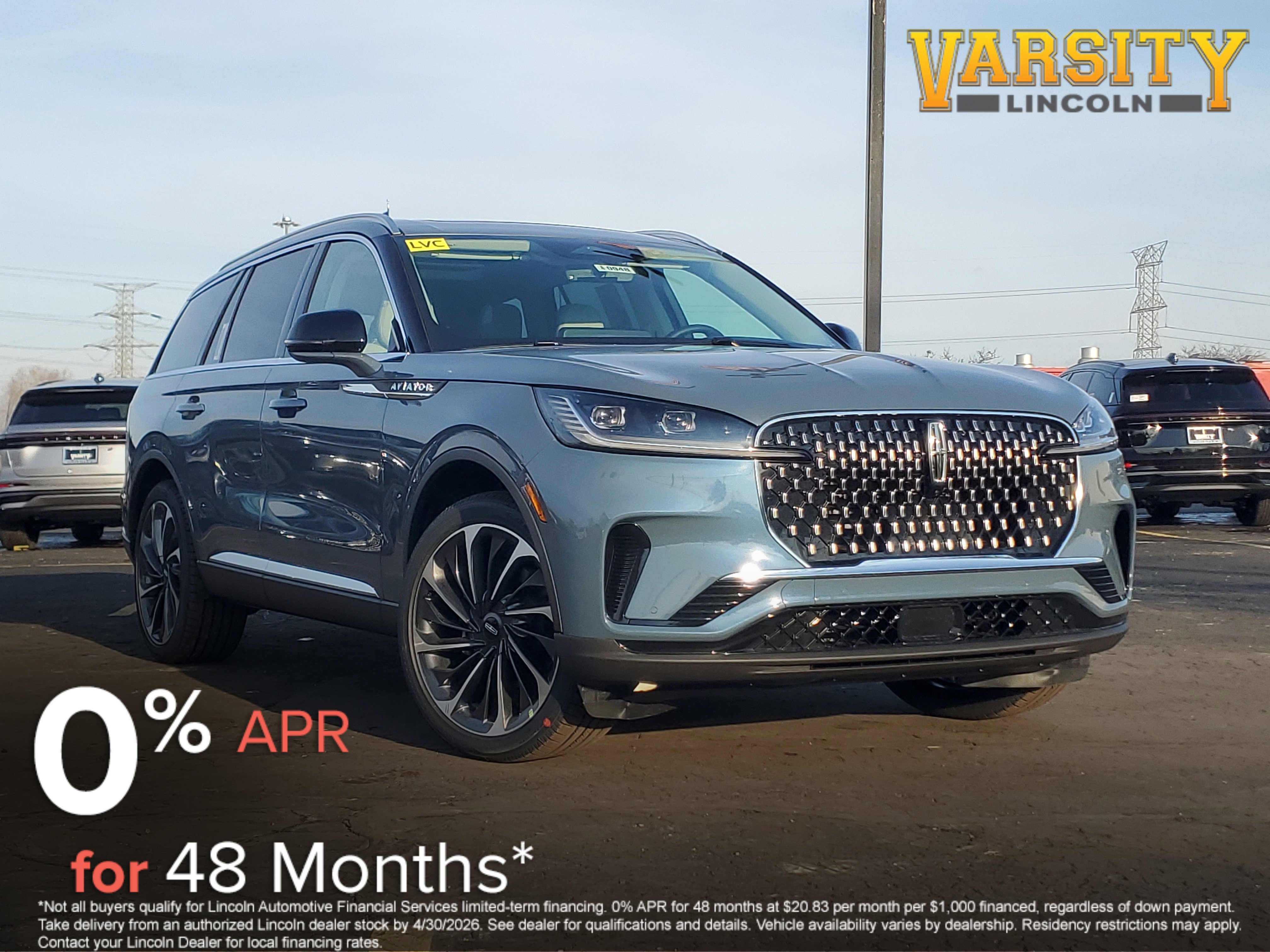 New 2026 Lincoln Aviator Reserve