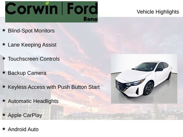 Used 2025 Nissan Sentra SR w/ SR Premium Package image 8