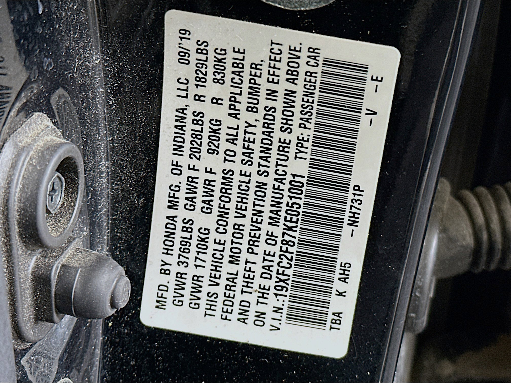 Used 2019 Honda Civic Sport image 12