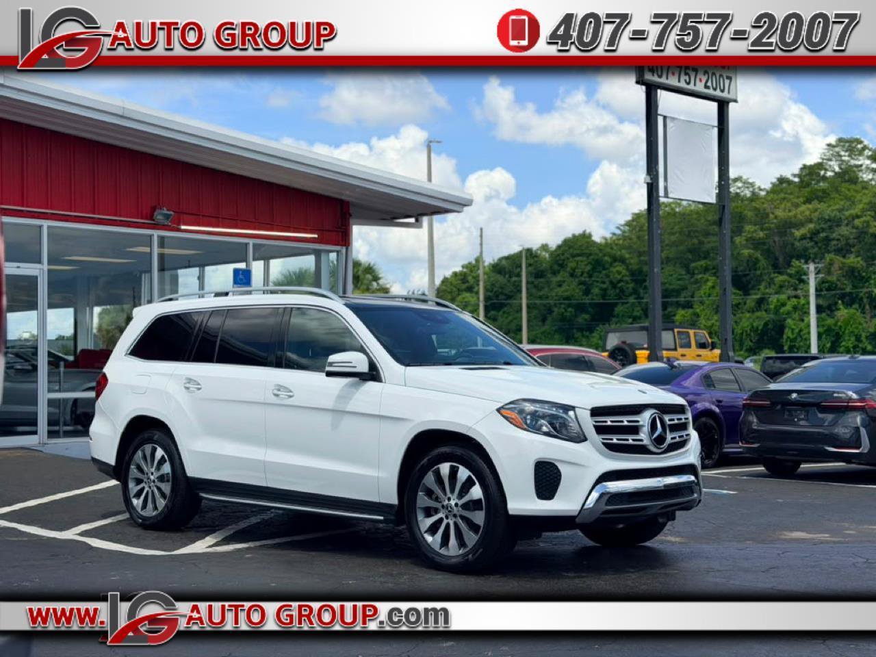 Used 2019 Mercedes-Benz GLS 450 4MATIC w/ Premium 1 Package