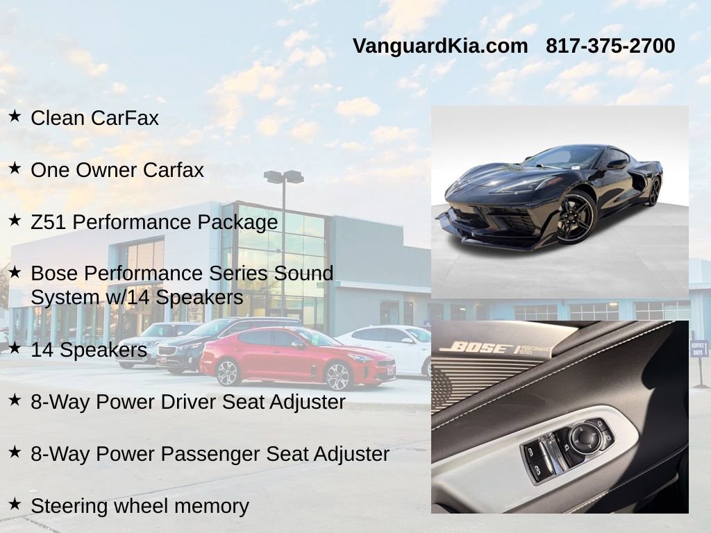 Used 2023 Chevrolet Corvette Stingray w/ Z51 Performance Package image 6