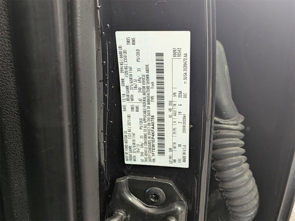 Used 2019 Ford F150 XLT w/ Equipment Group 302A Luxury image 30