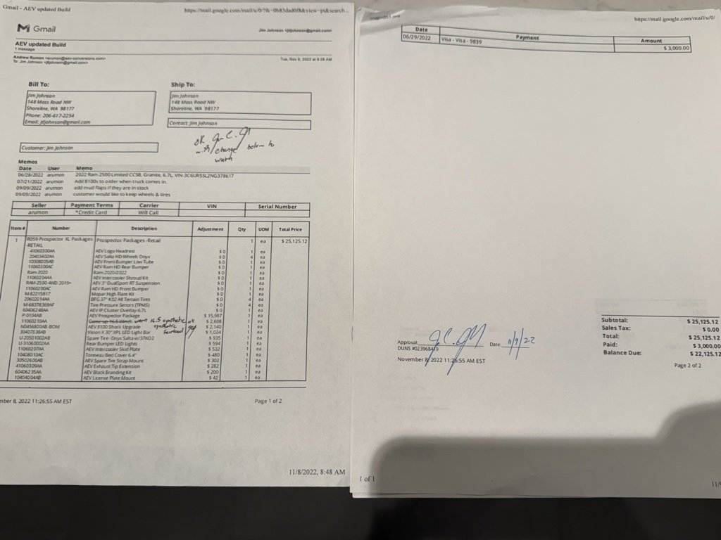 Used 2022 RAM 2500 Limited w/ Night Edition image 29