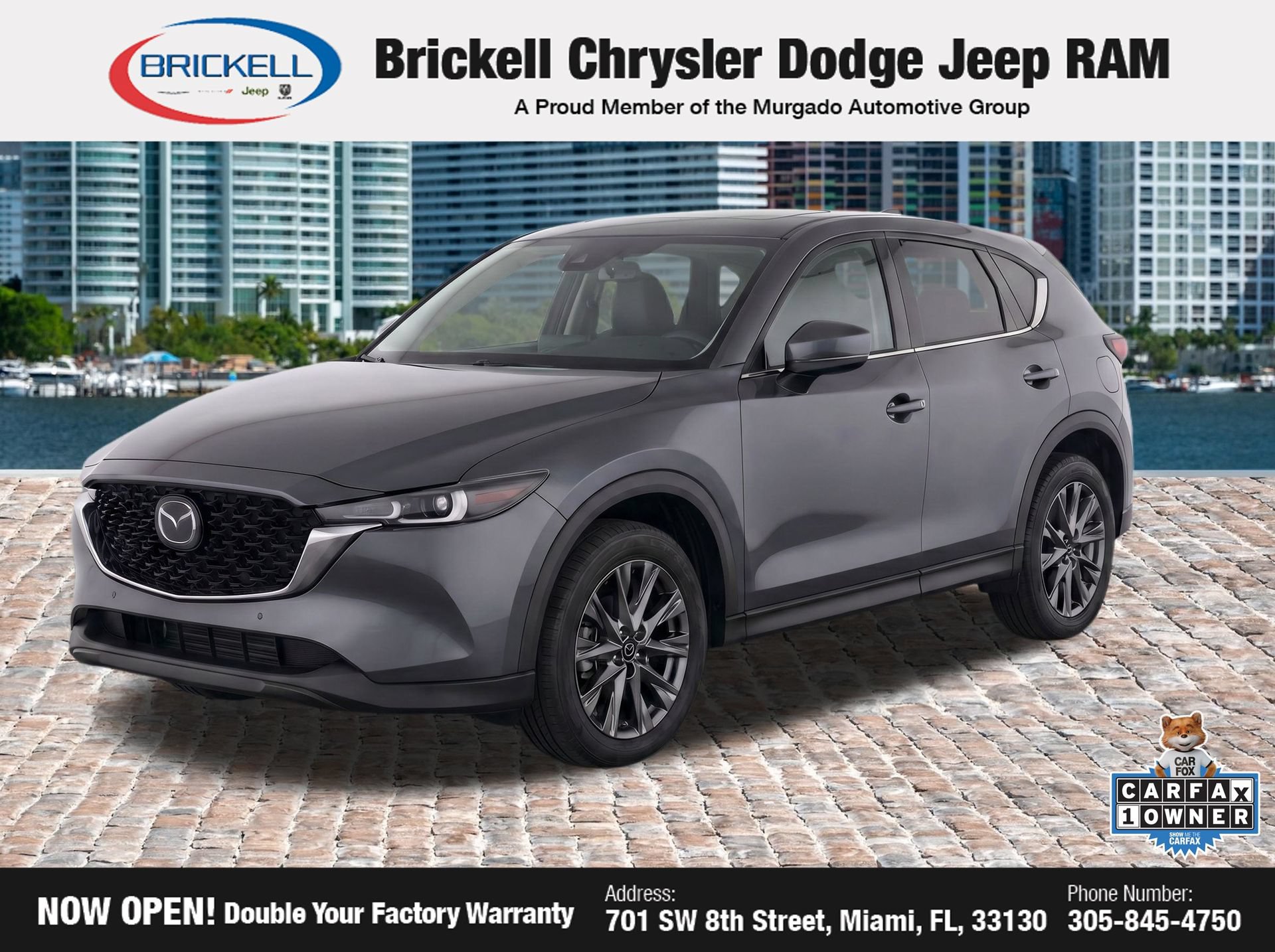 Used 2024 MAZDA CX-5 AWD 2.5 S w/ Premium Plus Pkg image 1