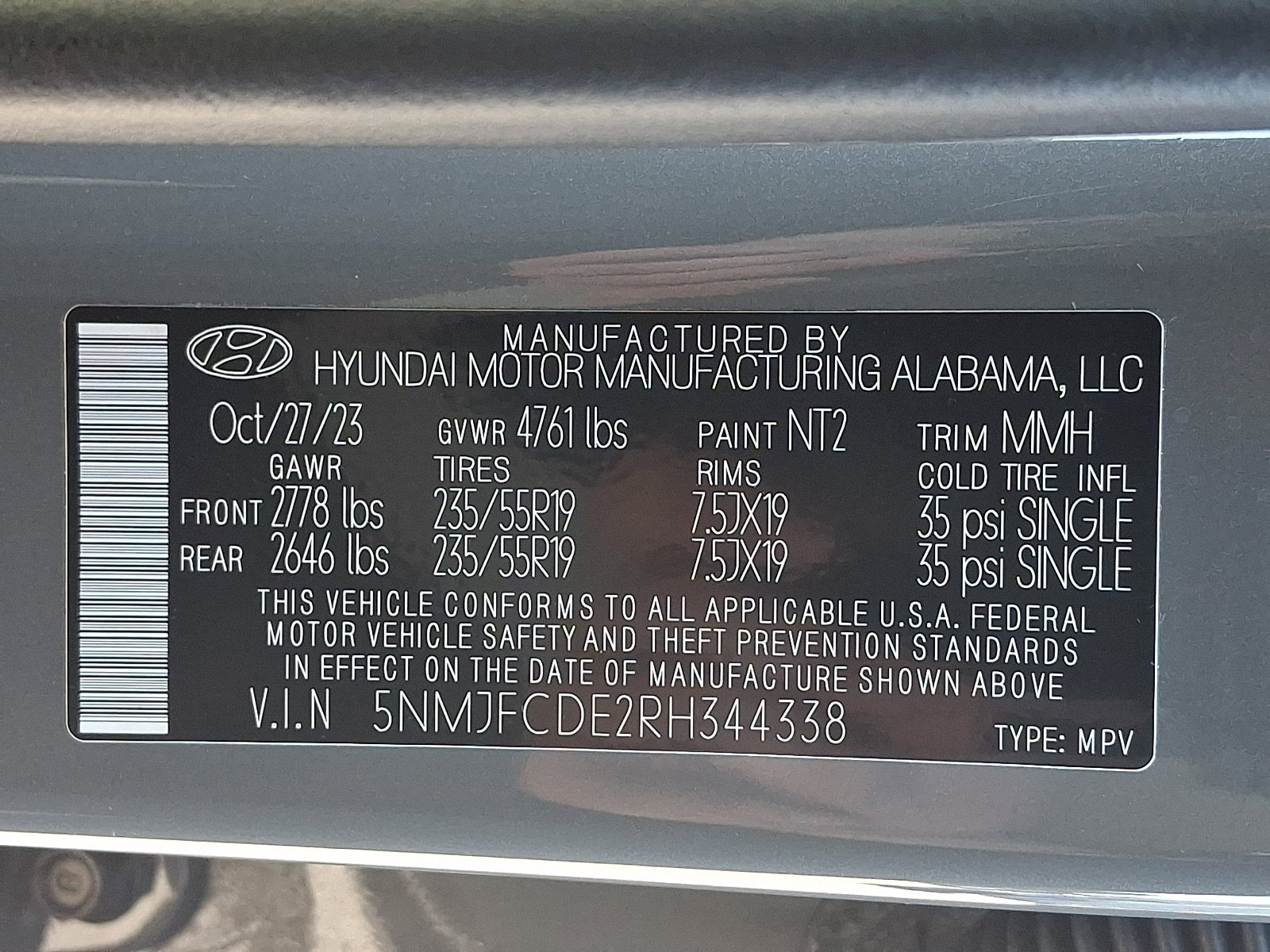 Certified 2024 Hyundai Tucson SEL w/ Convenience Package AWD/4WD image 30