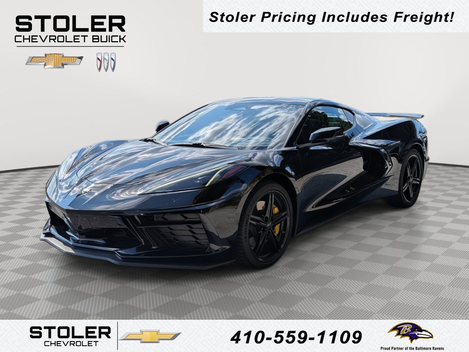 New 2026 Chevrolet Corvette Stingray Preferred Cpe w/ Z51 Performance Package RWD image 1