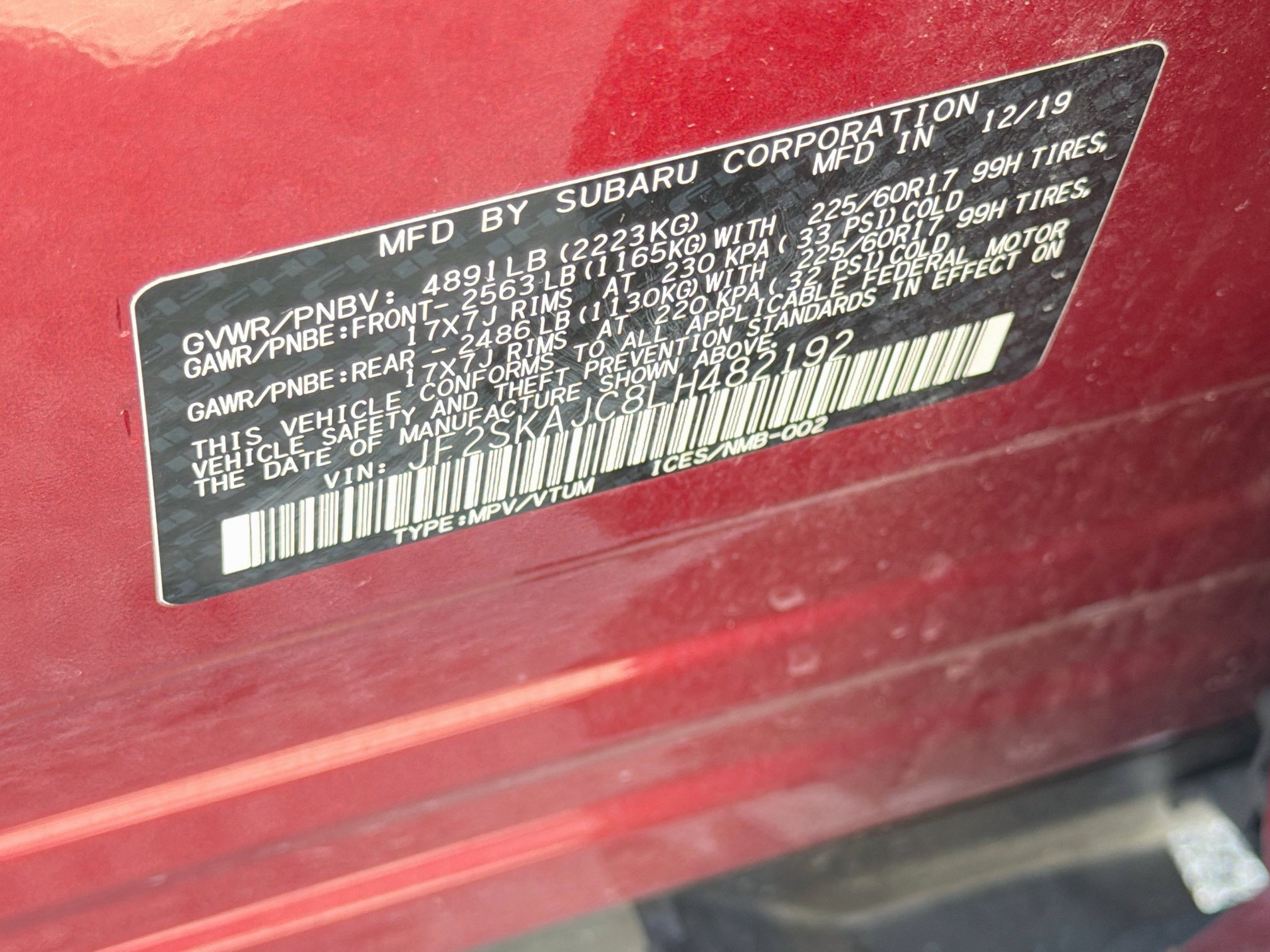 Used 2020 Subaru Forester Premium w/ Popular Package #1 AWD/4WD image 41