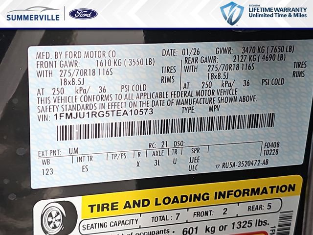 New 2026 Ford Expedition Tremor AWD/4WD image 37