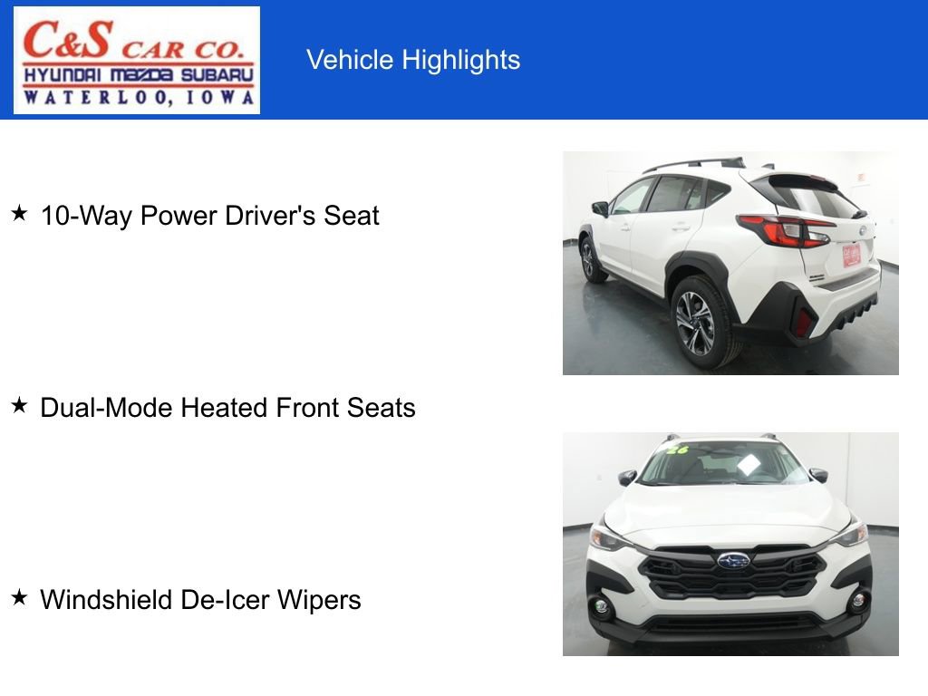 New 2026 Subaru Crosstrek 2.0i Premium AWD/4WD image 12