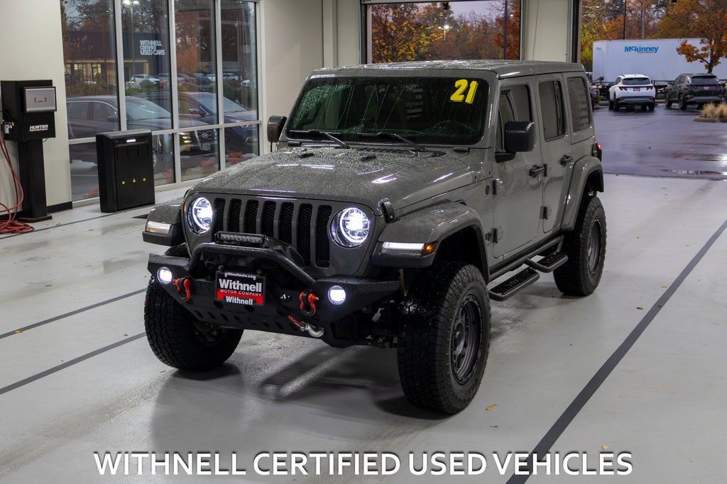 Used 2021 Jeep Wrangler Unlimited Sahara