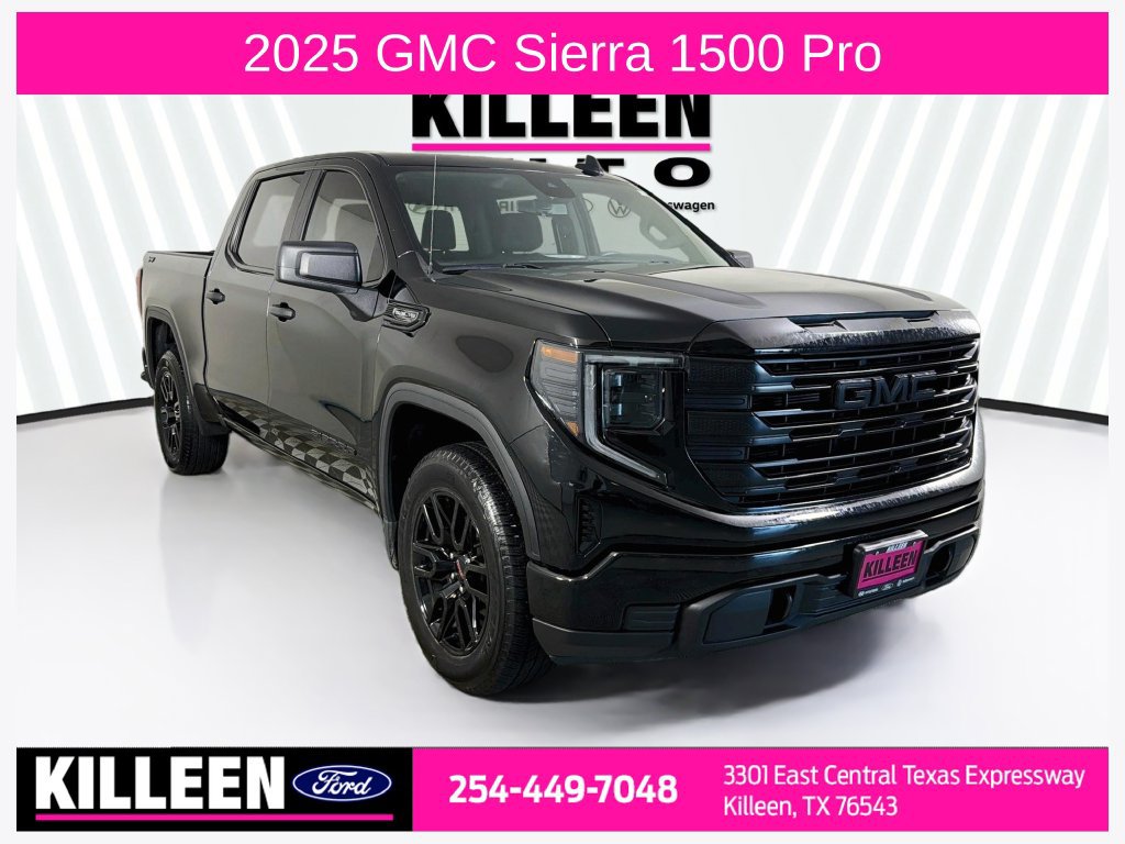 Used 2025 GMC Sierra 1500 Pro w/ Graphite Edition AWD/4WD image 1