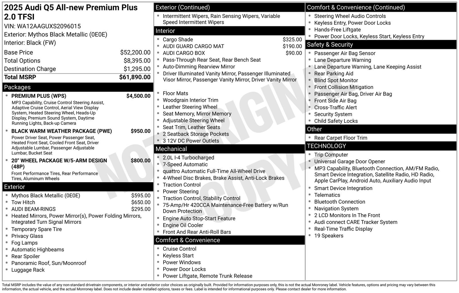 Certified 2025 Audi Q5 Premium Plus w/ Premium Plus AWD/4WD image 33