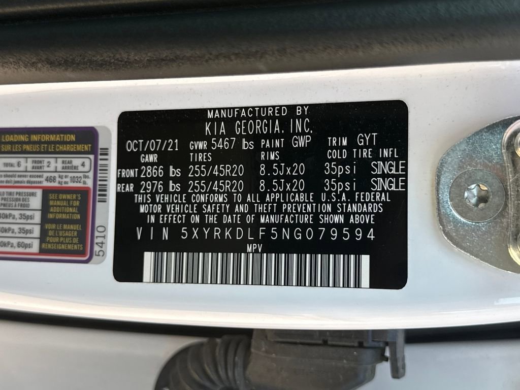 Used 2022 Kia Sorento SX image 30