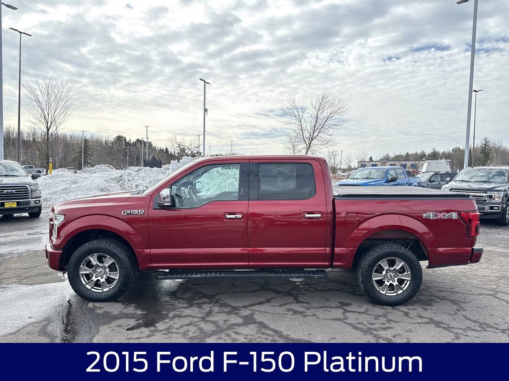 Used 2015 Ford F150 Platinum w/ Trailer Tow Package image 10