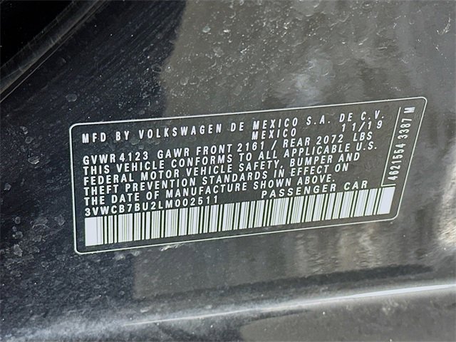 Used 2020 Volkswagen Jetta S w/ Driver Assistance Package image 32