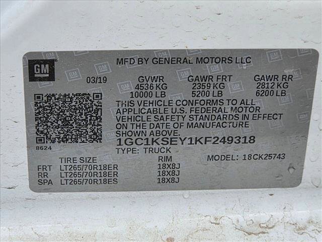 Used 2019 Chevrolet Silverado 2500 LT image 15