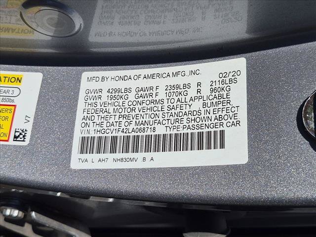 Used 2020 Honda Accord EX image 16