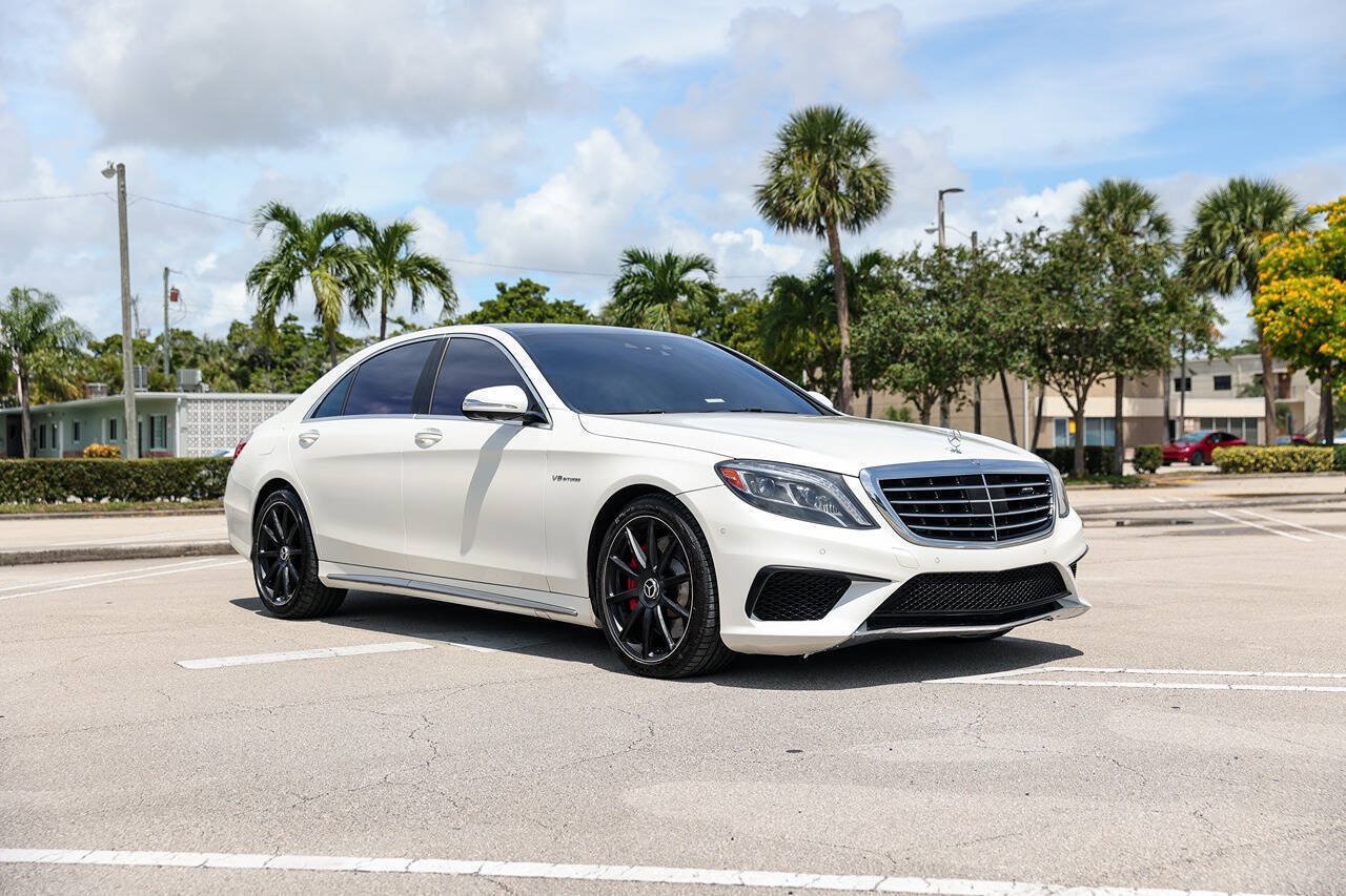 Used 2016 Mercedes-Benz S 63 AMG 4MATIC Sedan image 1