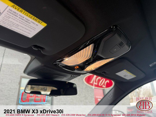 Used 2021 BMW X3 xDrive30i w/ Premium Package image 23
