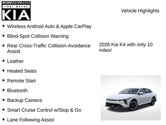 New 2026 Kia K4 EX FWD image 7